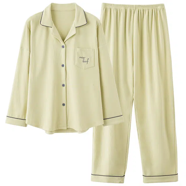 俏薇妮 德绒春秋冬季月子服哺乳女孕妇产妇加厚加绒产后待产家居服睡衣套装 女款