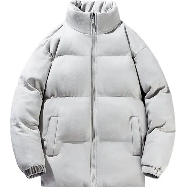 海尔斯 加厚保暖立领宽松简约百搭潮流棉服 男款