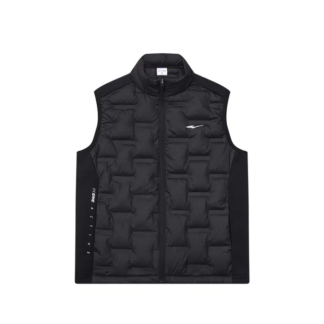 鸿星尔克儿童 羽绒马甲 防泼水 高效防风 强效防污