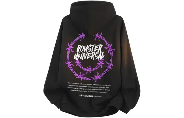 COMOWA Thorns Logo Hoodie