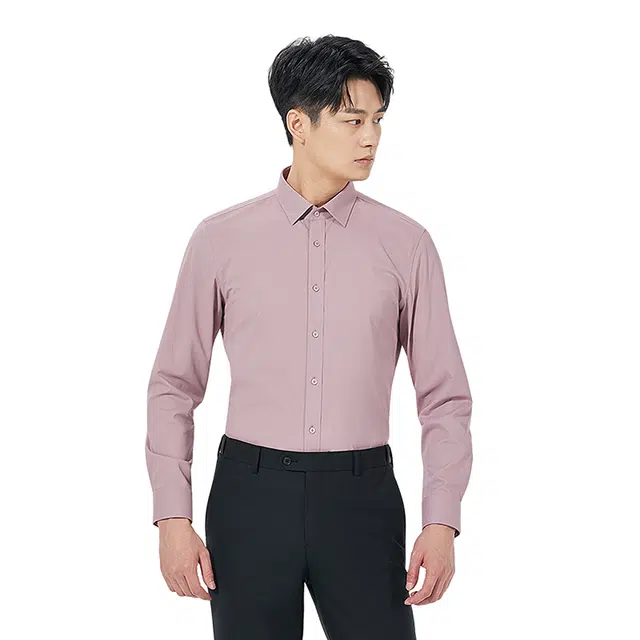 利郎 品位商务质感休闲通勤简约尖领衬衫 男款