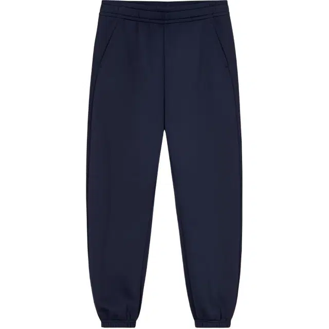 超级安踏 休闲简约纯色保暖束脚加绒针织运动裤 女款