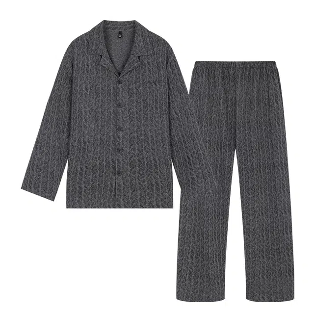 好福份 春秋季高级感家居服套装 男款