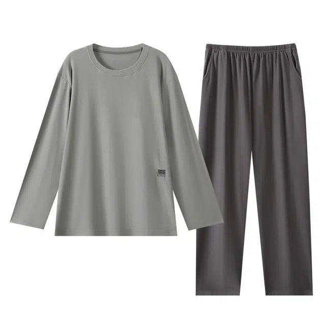 好福份 秋冬德绒睡衣家居服 男款