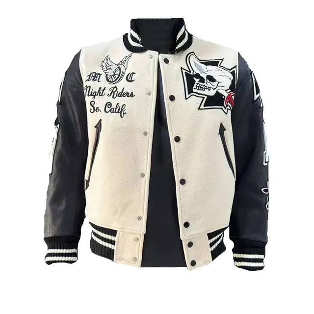 寻星记  美式复古高街风骷髅头元素潮流百搭舒适服饰棒球服 男女同款