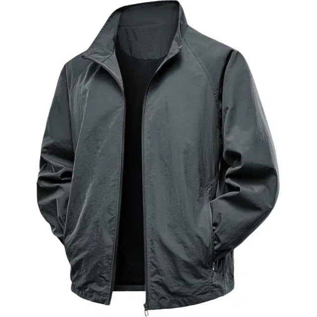 马员外 舒适百搭时尚潮流立领夹克外套 男款