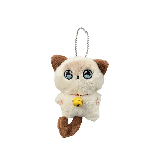 心水好物 逻辑猫铃铛小猫公仔玩偶 毛绒 挂件 男女同款情侣款
