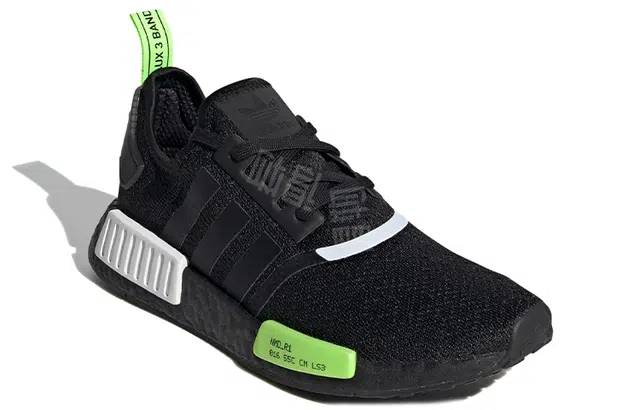 adidas NMD_R1 Black White Green