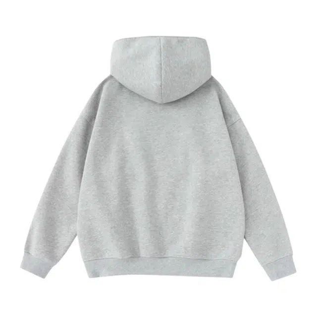 帝狼牛 美式风格连帽开衫外套 舒适百搭痞帅休闲卫衣 男女同款