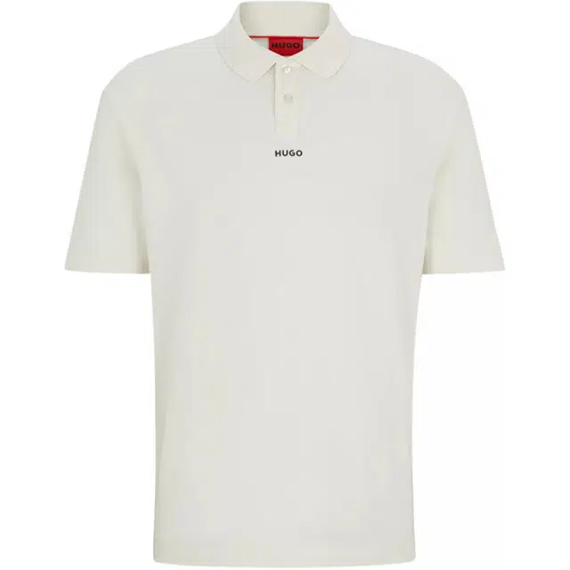 HUGO BOSS POLO SHIRT WITH LOGO PRINT Polo