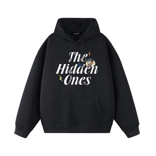 一人之下 美式高街艺术字母张楚岚印花基础设计宽松休闲日常通勤落肩长袖连帽卡通卫衣 男女同款