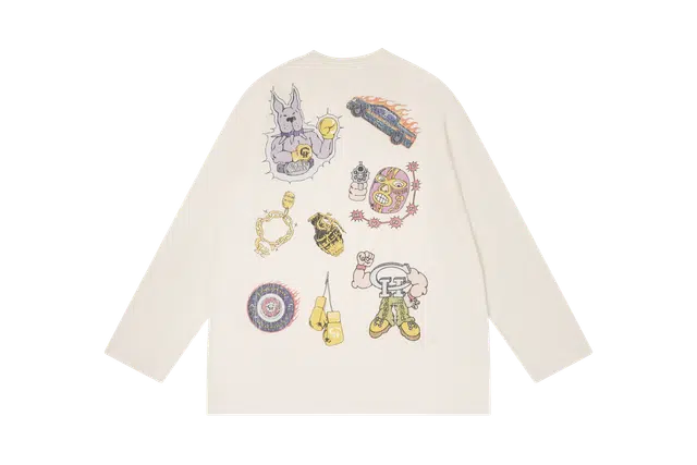 Couple Hunnid CH&CANDYMADE Vintage Streetwear Longsleeve Tee