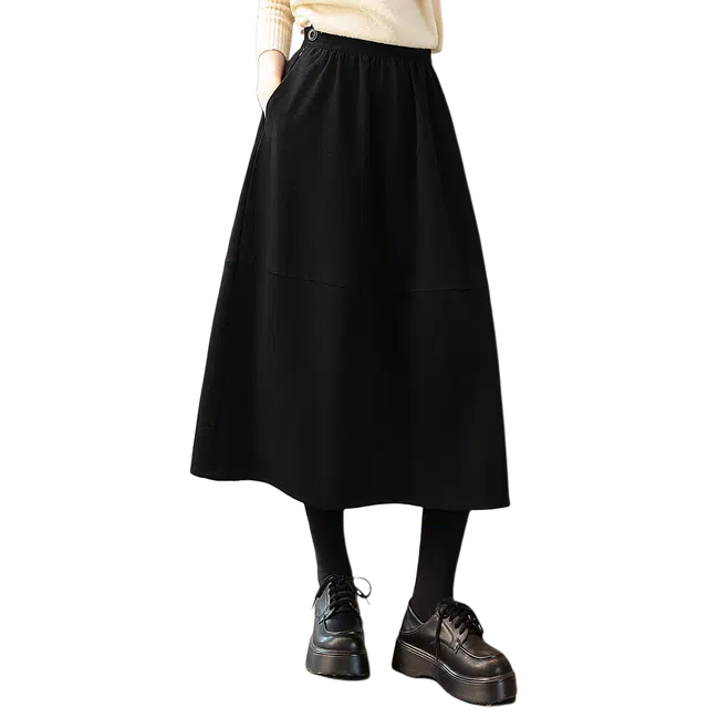 丝柏舍 清新优雅气质时尚舒适休闲长裙 女款