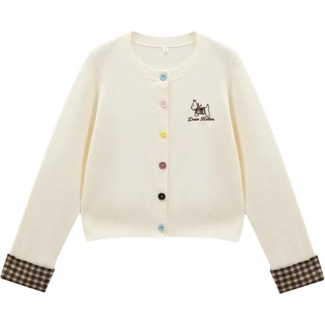 爱依服 通勤气质百搭休闲风针织衫 女款