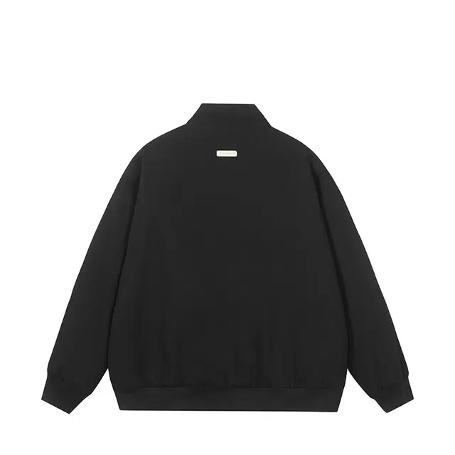 欧路得 欧路得 美式复古飞行外套男秋季高街宽松设计感痞帅百搭立领上衣夹克 男款