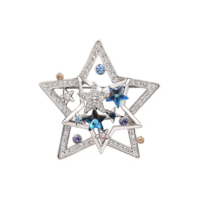 兰盈 轻奢小众 环保合金 胸针 男女同款情侣款