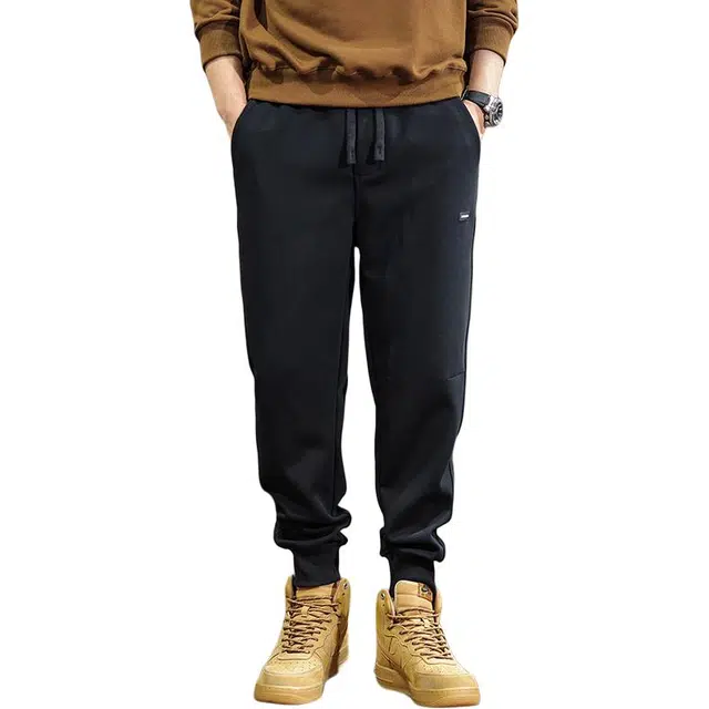 遨宇 美式复古经典简约潮流极简风束脚户外百搭休闲裤 男款