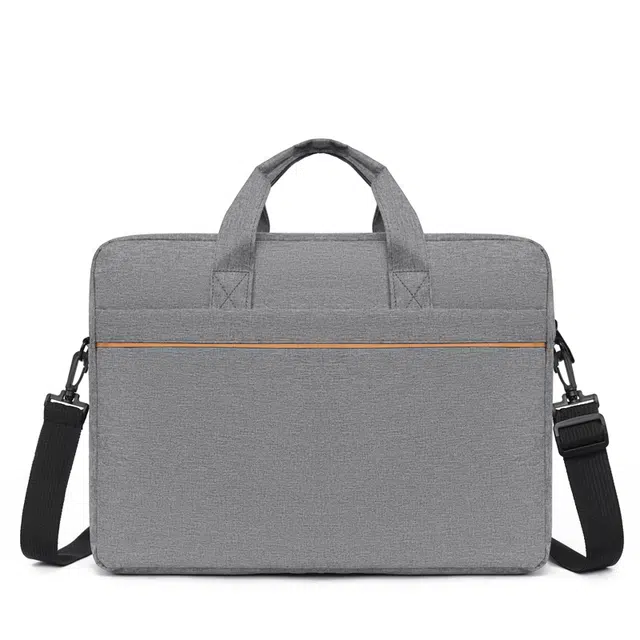單倉 休闲简约时尚通勤百搭学院风日常出差手提包 牛津布 电脑包 常规 男女同款情侣款 灰色/蓝色/黑色