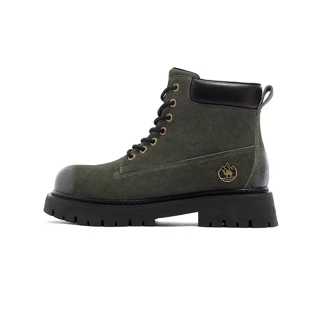 CAMEL Mountain Suede Lightweight Yellow Boots