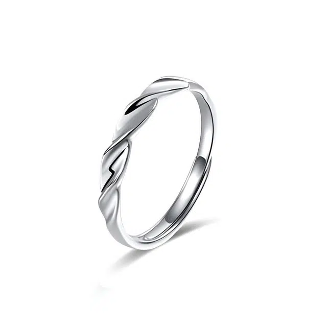 岁月静好 闪耀银河对戒 一生唯你 一对开口可调节 莫比乌斯钟爱久久 闪耀璀璨 轻奢小众高级感百搭#好运 锆石 戒指 男女同款情侣款