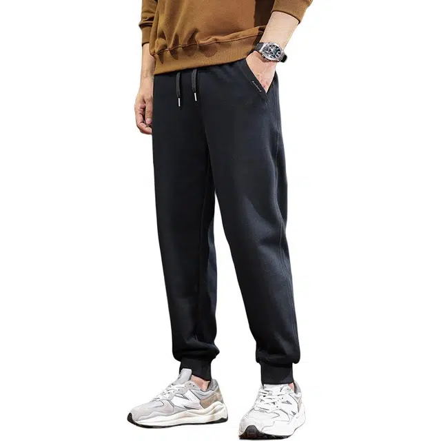 遨宇 美式复古经典潮流运动极简风百搭束脚哈伦百搭户外休闲裤 男款