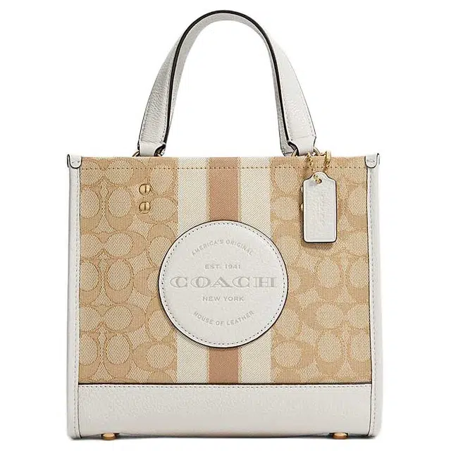 COACH Dempsey 22 Logo Tote