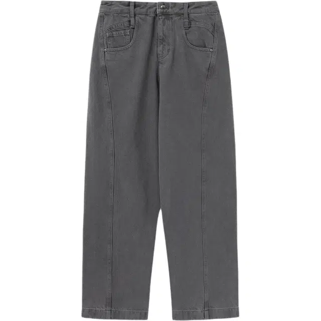 WOOYOUNGMI FW25 Barrel Leg Denim Pants