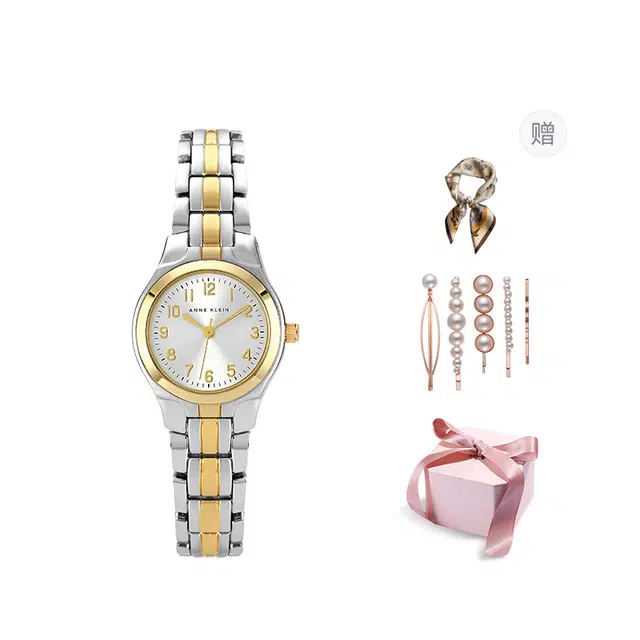 安妮克莱因 腕表 石英机芯 合金表带 彩色表盘 女表 轻奢商务休闲小众时尚潮流手表