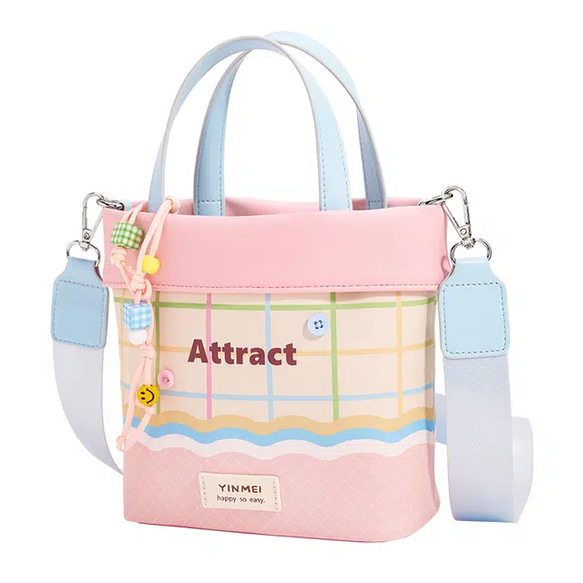 音魅 多巴胺 合成革 手提包 常规 女款 多色