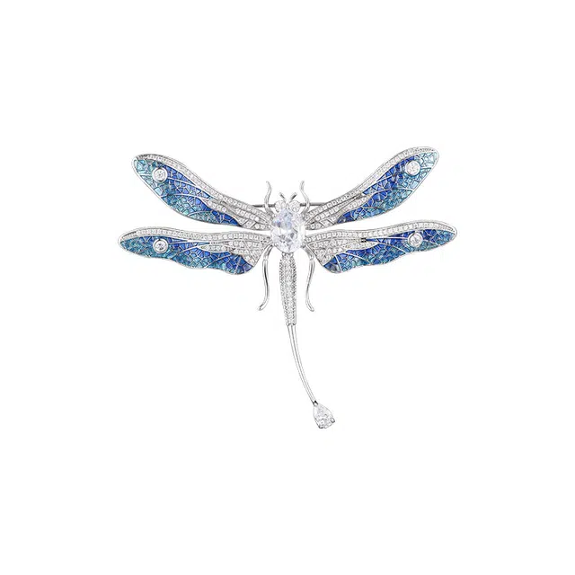 兰盈 水晶#好运 合金 胸针 男女同款情侣款