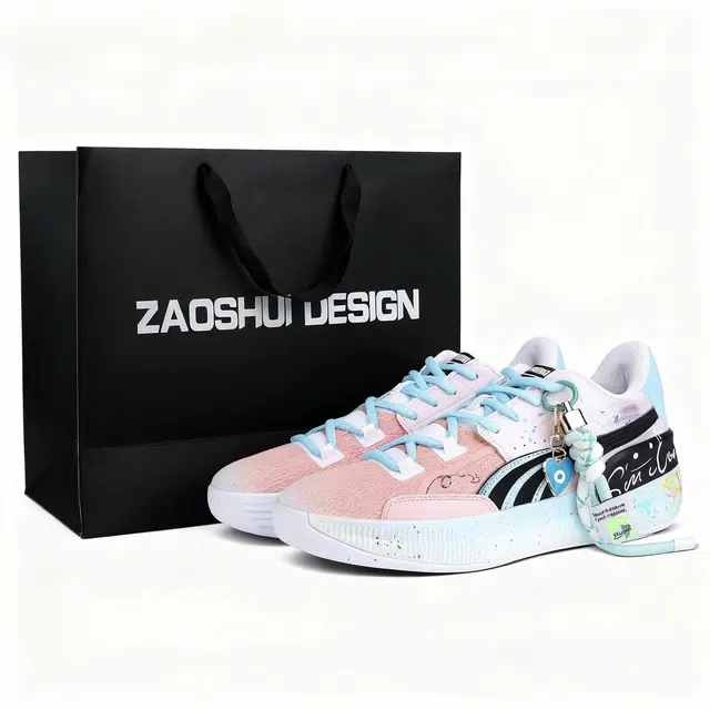 PUMA Clyde Hardwood Team Sea Salt Blood Orange