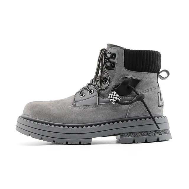 秋冬户外时尚潮流厚底增高复古休闲百搭 马丁靴 男女同款