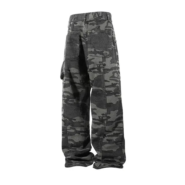 海尔斯 复古舒适百搭时尚潮流潮牌牛仔裤 男款