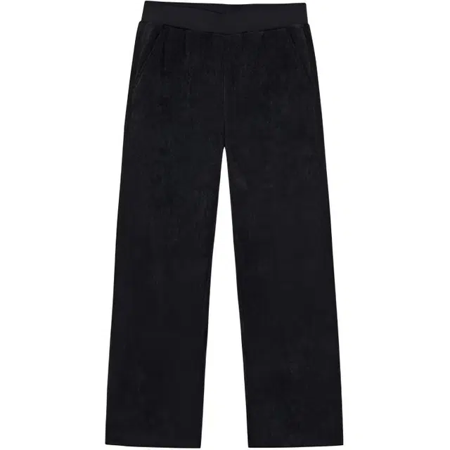 超级安踏 休闲简约纯色直筒加绒宽松针织运动裤 女款