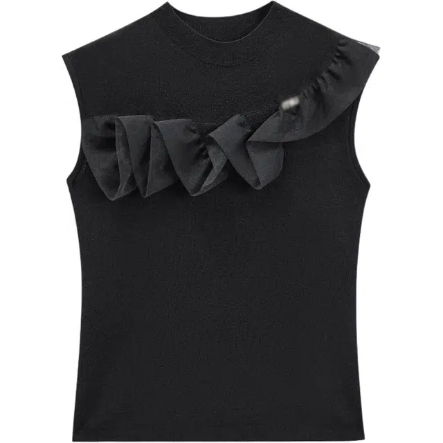 爱依服 法式性感小女人百搭背心 女款