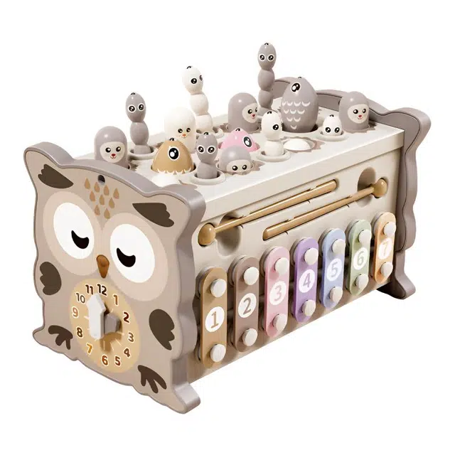 贝杰斯 六面体多功能益智百宝箱 早教教具