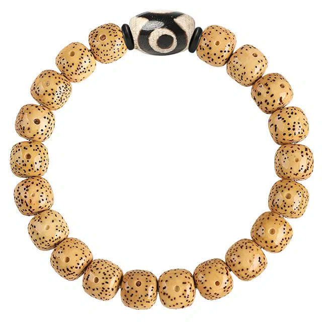 琛宬 天珠纳福 新中式复古民族风轻奢高级感文玩盘玩佛珠招财纳福考试考公上岸转运珠#好运 星月菩提 手串 男女同款情侣款