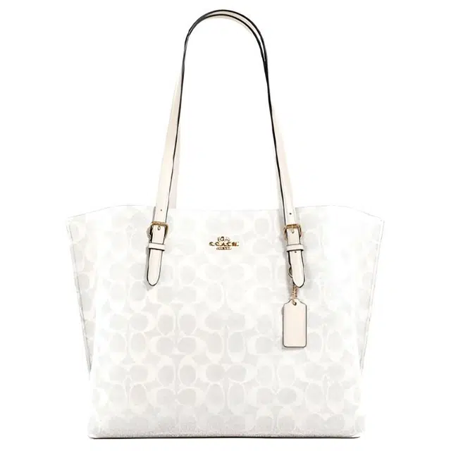 COACH Mollie 34 Logo Tote