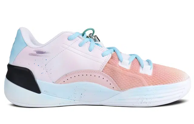 PUMA Clyde Hardwood Team Sea Salt Blood Orange