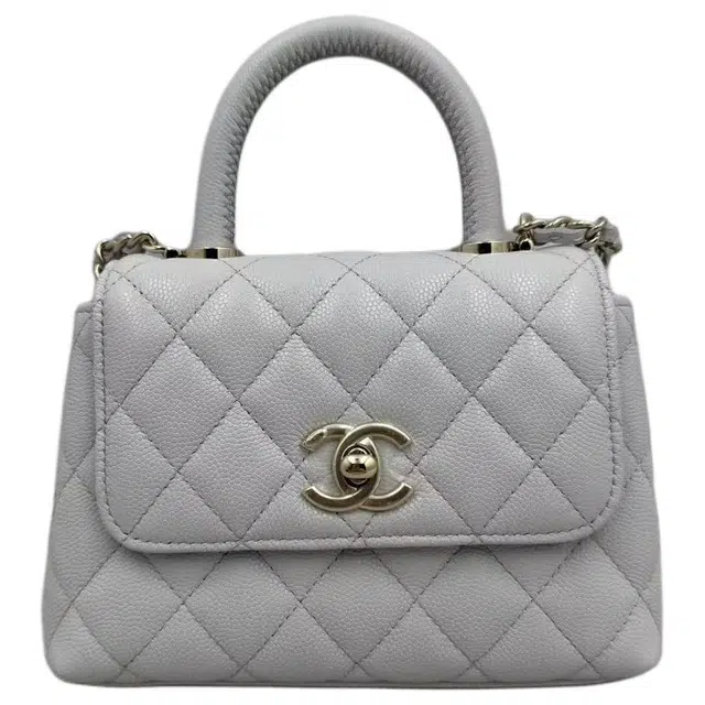 CHANEL Coco Handle C Logo nano