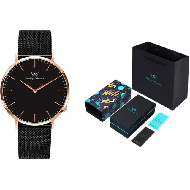 Welly Merck 42 Black Stainless Steel