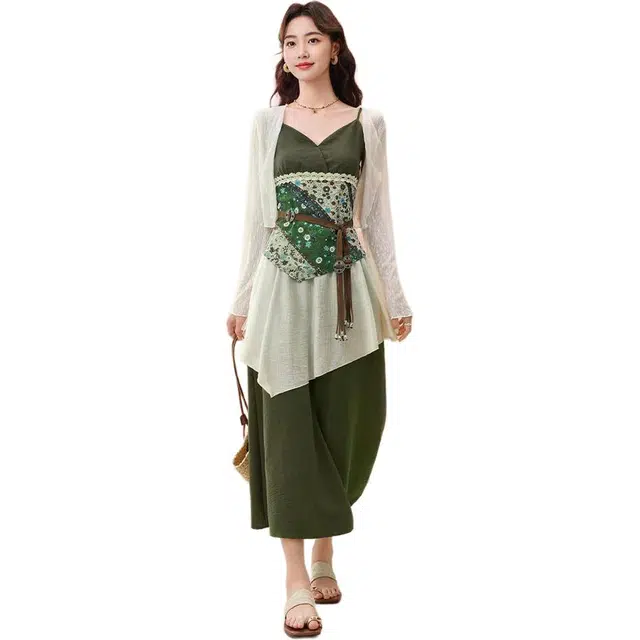 爱依服 法式浪漫温柔淑女风裙装套装 女款