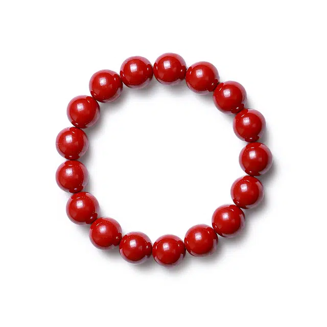 梨云暮雪 真品保证 一物一证 高含量分量高 新中式国潮国风 高级设计 招财转运#好运 朱砂 手串 男女同款情侣款