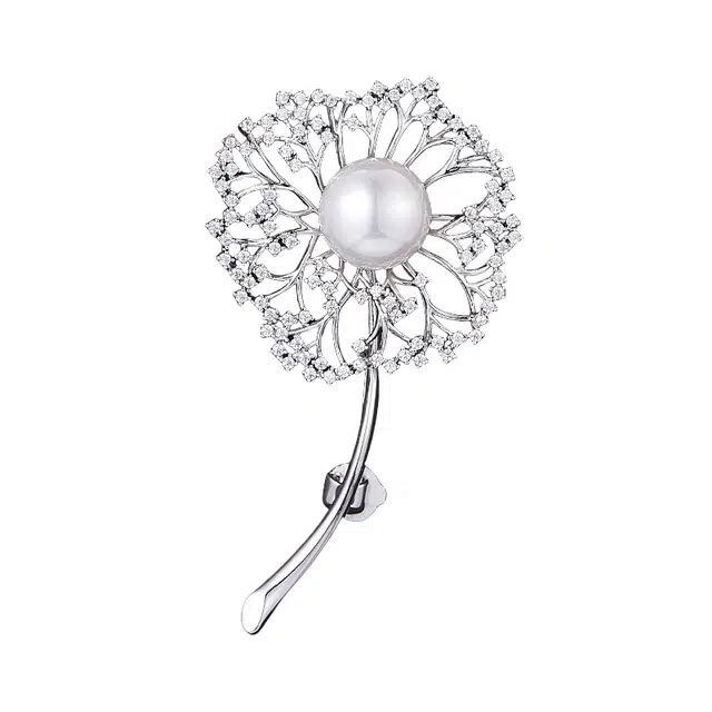 兰盈 蒲公英#好运 人造水晶 胸针 男女同款情侣款