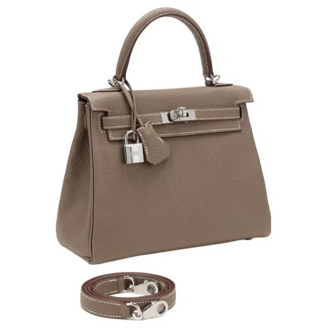HERMES Kelly 25 Togo 18 Etoupe