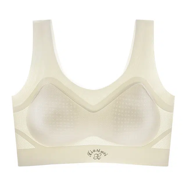 图兰朵 无痕小胸聚拢提拉收副乳防下垂 固定杯美背心式运动文胸 女款