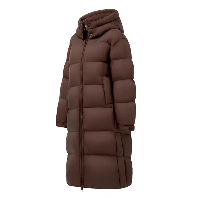 雅鹿 云朵泡芙情况长款外套过膝羽绒服 男女同款