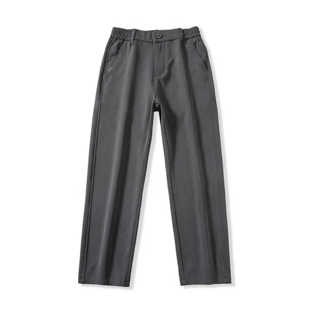 希越 高级感莱赛尔轻商务通勤百搭微锥小西裤休闲裤 男款