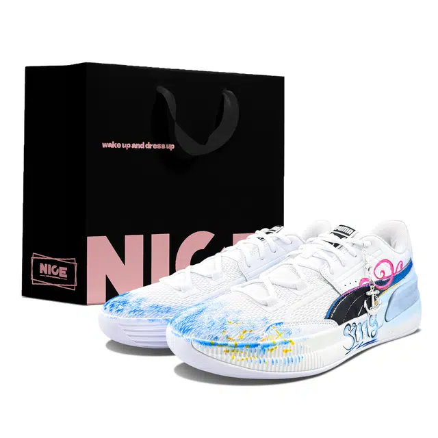 PUMA Clyde Hardwood Team White Blue