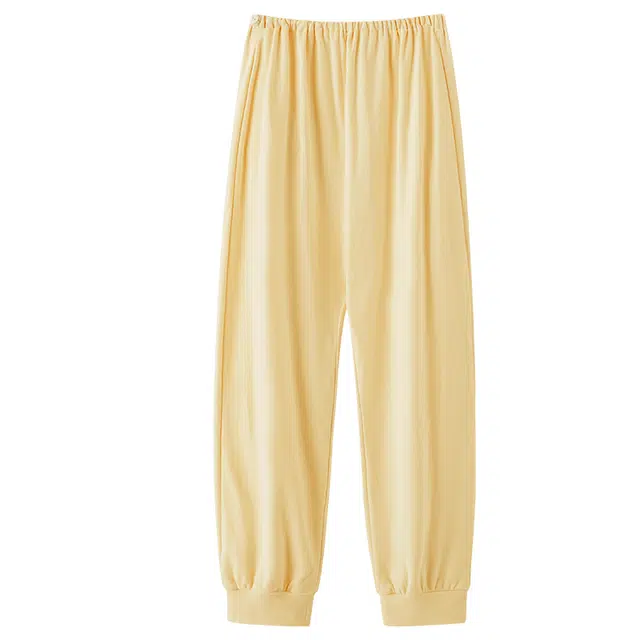 俏薇妮 德绒保暖秋冬季孕妇大码长裤加厚可外穿秋冬款家居裤睡裤 女款